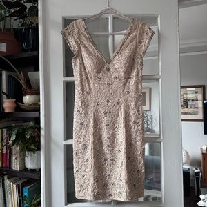 Sue Wong Bridal Special Event Beaded Dress Size 10